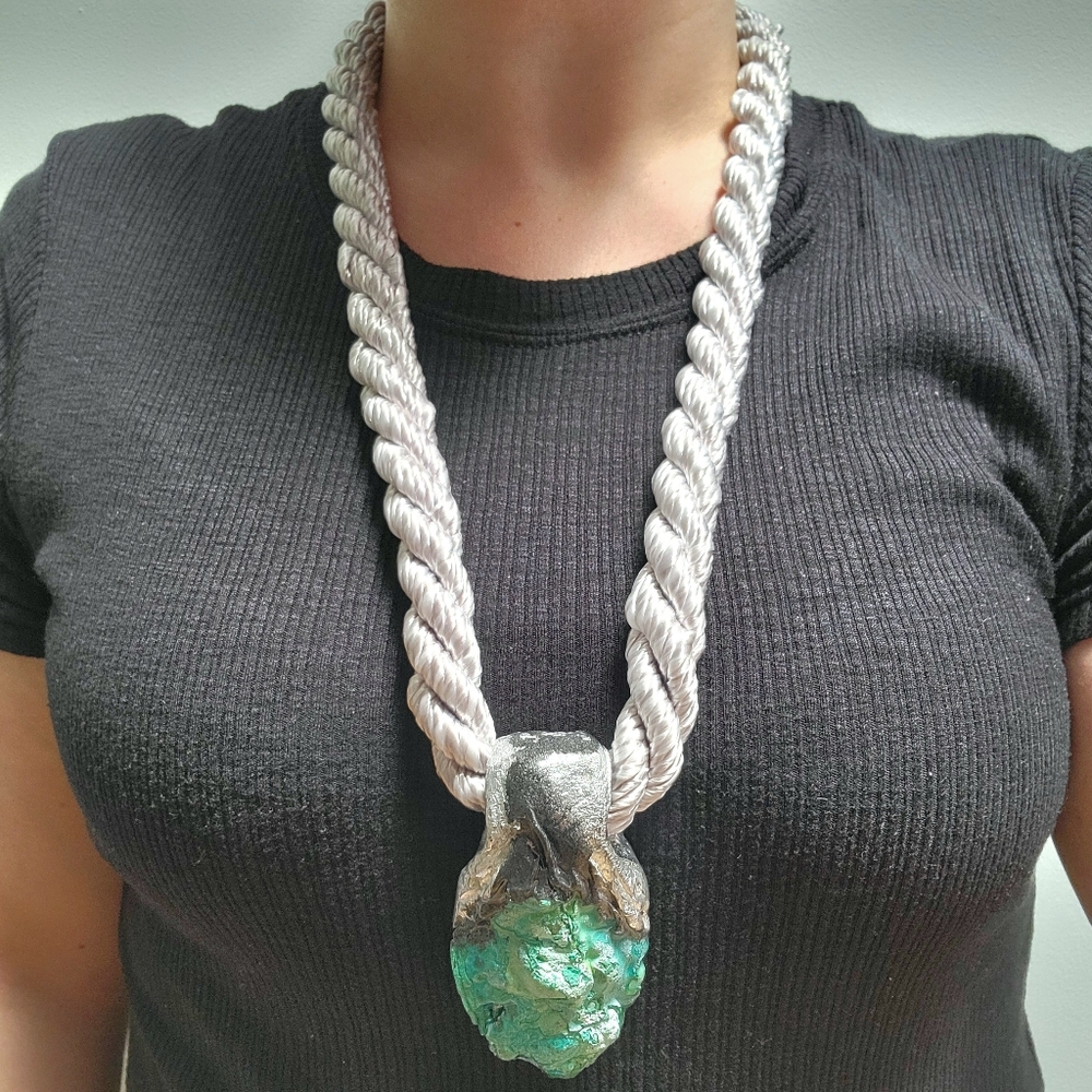 Adina Mills Natural Stone Necklace View 2